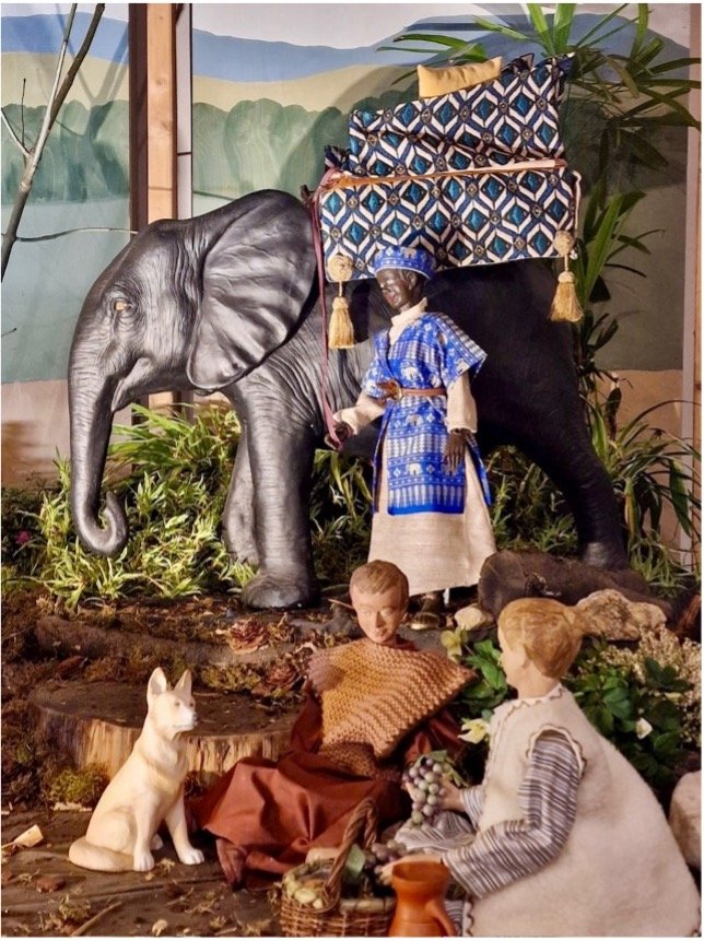Wandelkrippe_Elefant (c) M.Becker