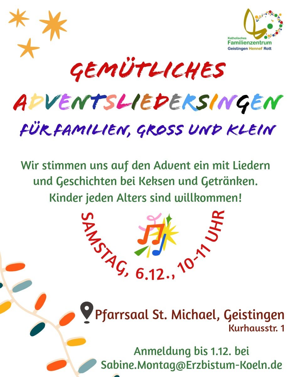 2025 Adventsliedersingen