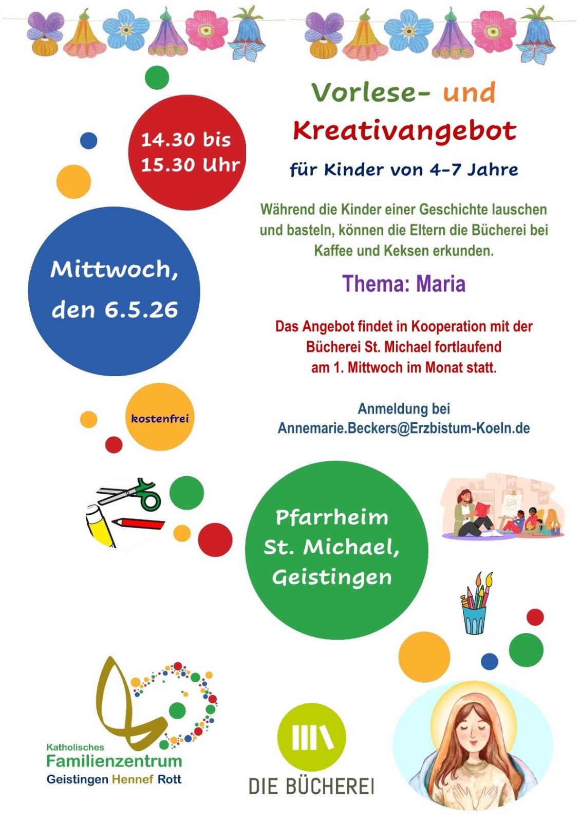 2026-05-06 Plakat Vorlesen Mai 2026