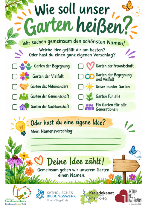 2026-08-21 Plakat Garten St. Michael