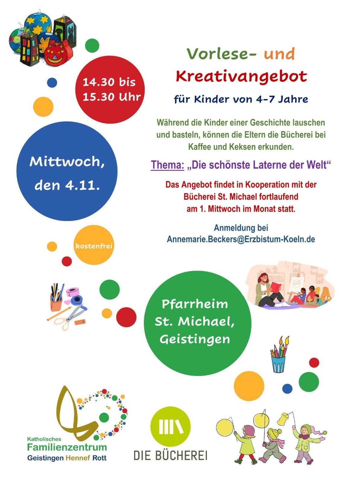 2026-11-04 Plakat November Vorlesen
