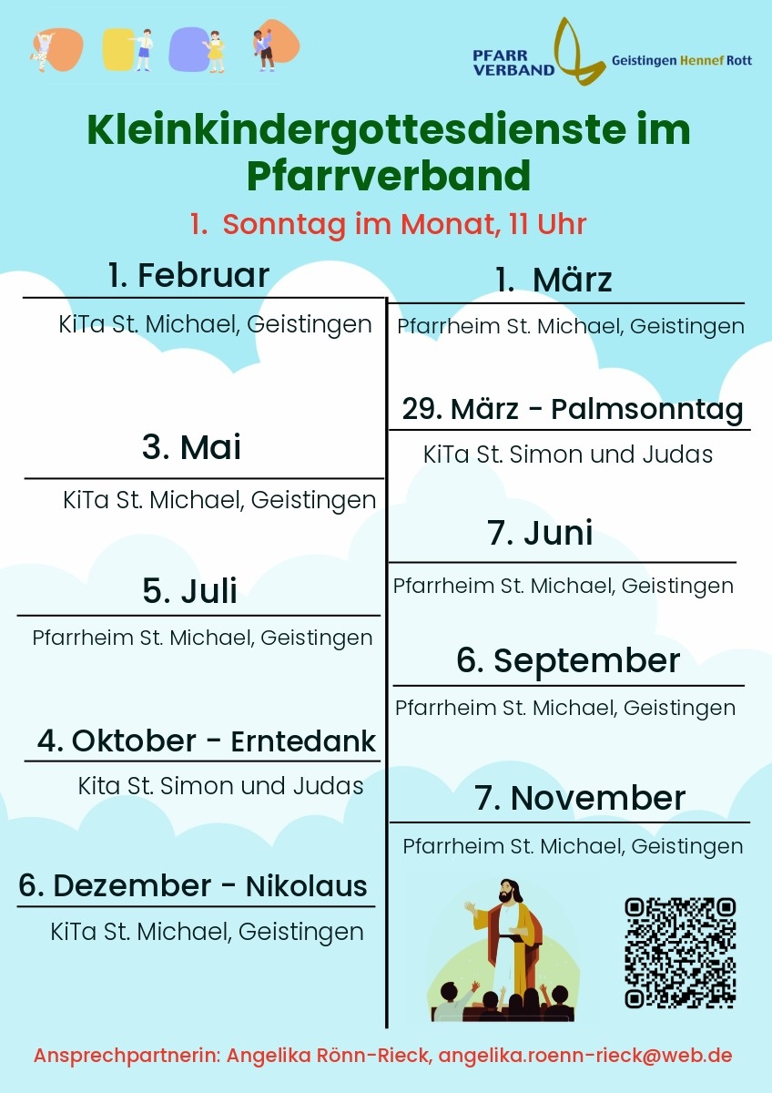2026 Kleinkindergottesdienste