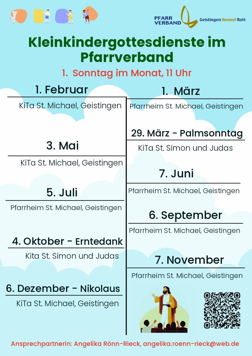 2026 Kleinkindergottesdienste