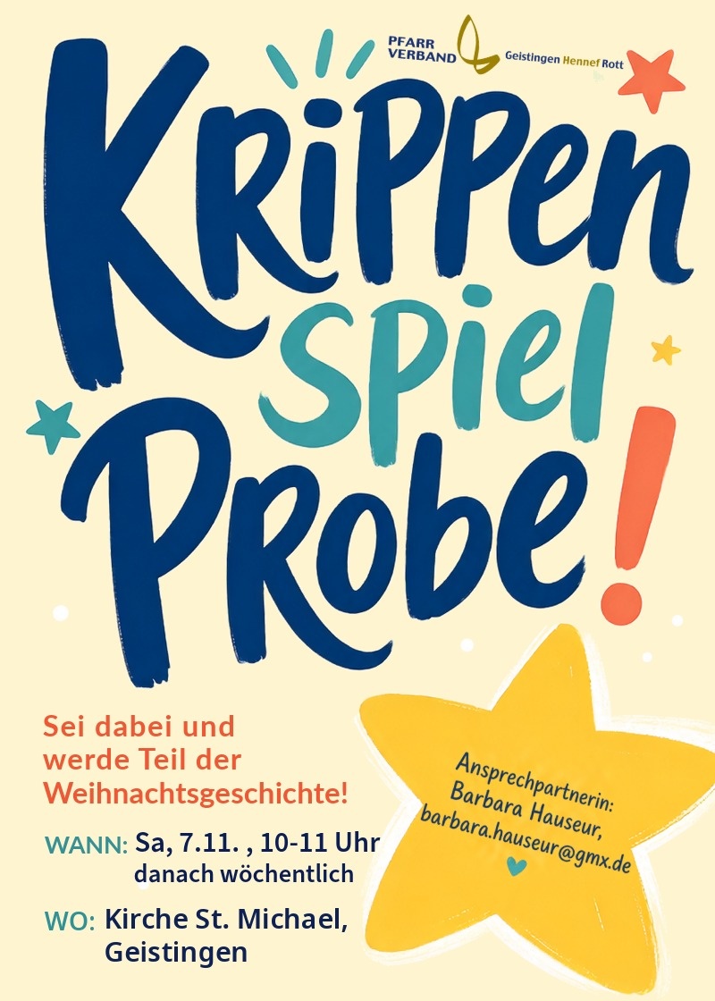 2026 Krippenspielproben