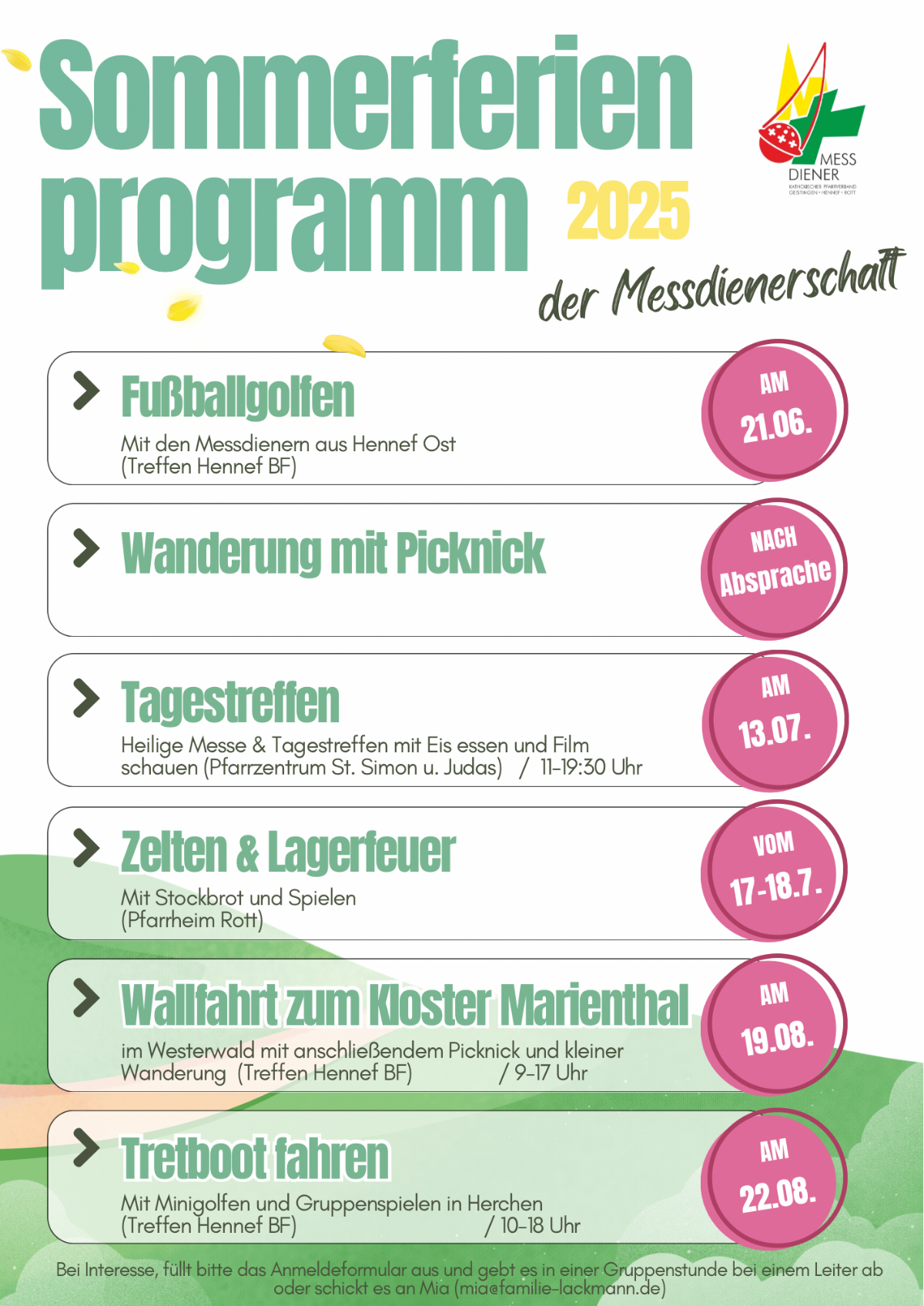Sommerferienprogramm (c) M.L.