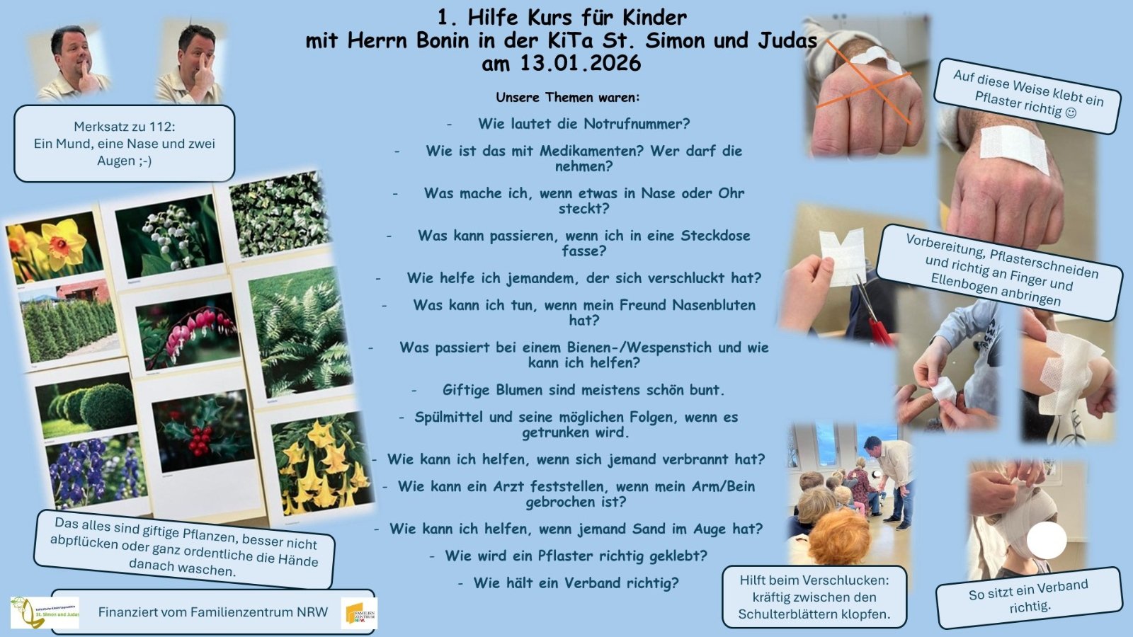 2026-01 Kita SuJ Erste Hilfe Kurs mit Kindern