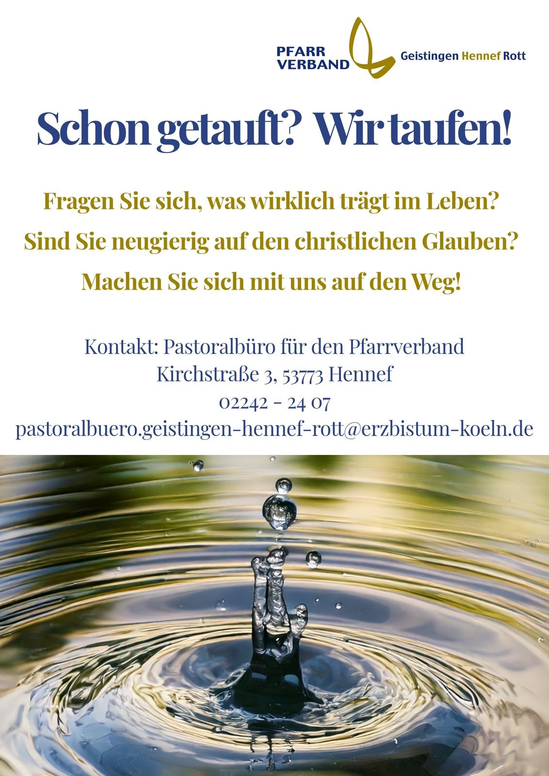 2026-05 Wir taufen (c) Pfarrverband Geistingen-Hennef-Rott