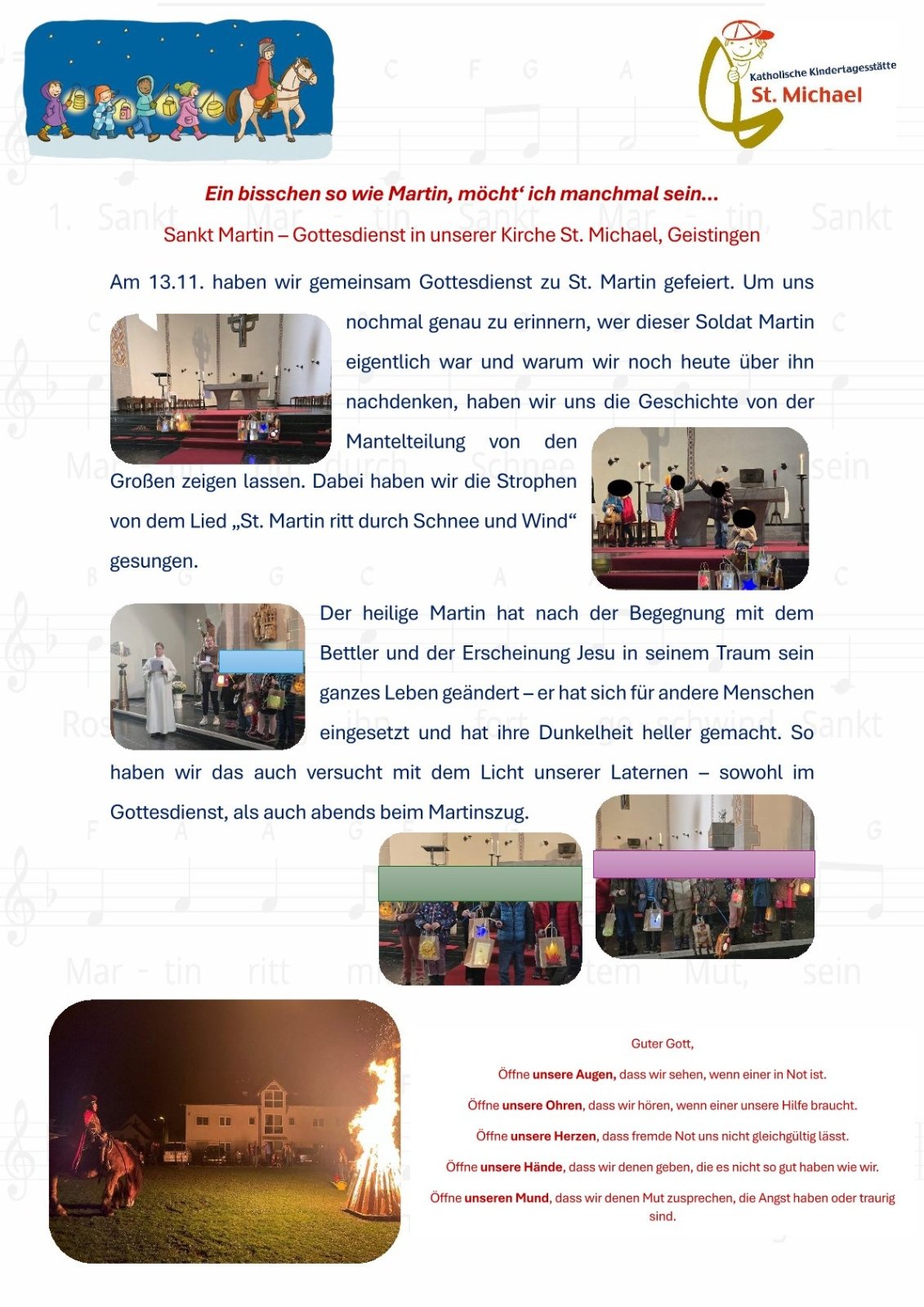 2025-11 Ein bisschen so wie St. Martin, KiTa St. Michael