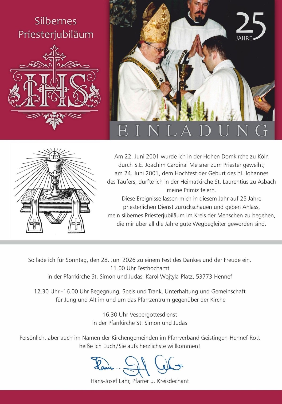 Priesterjubiläum Lahr
