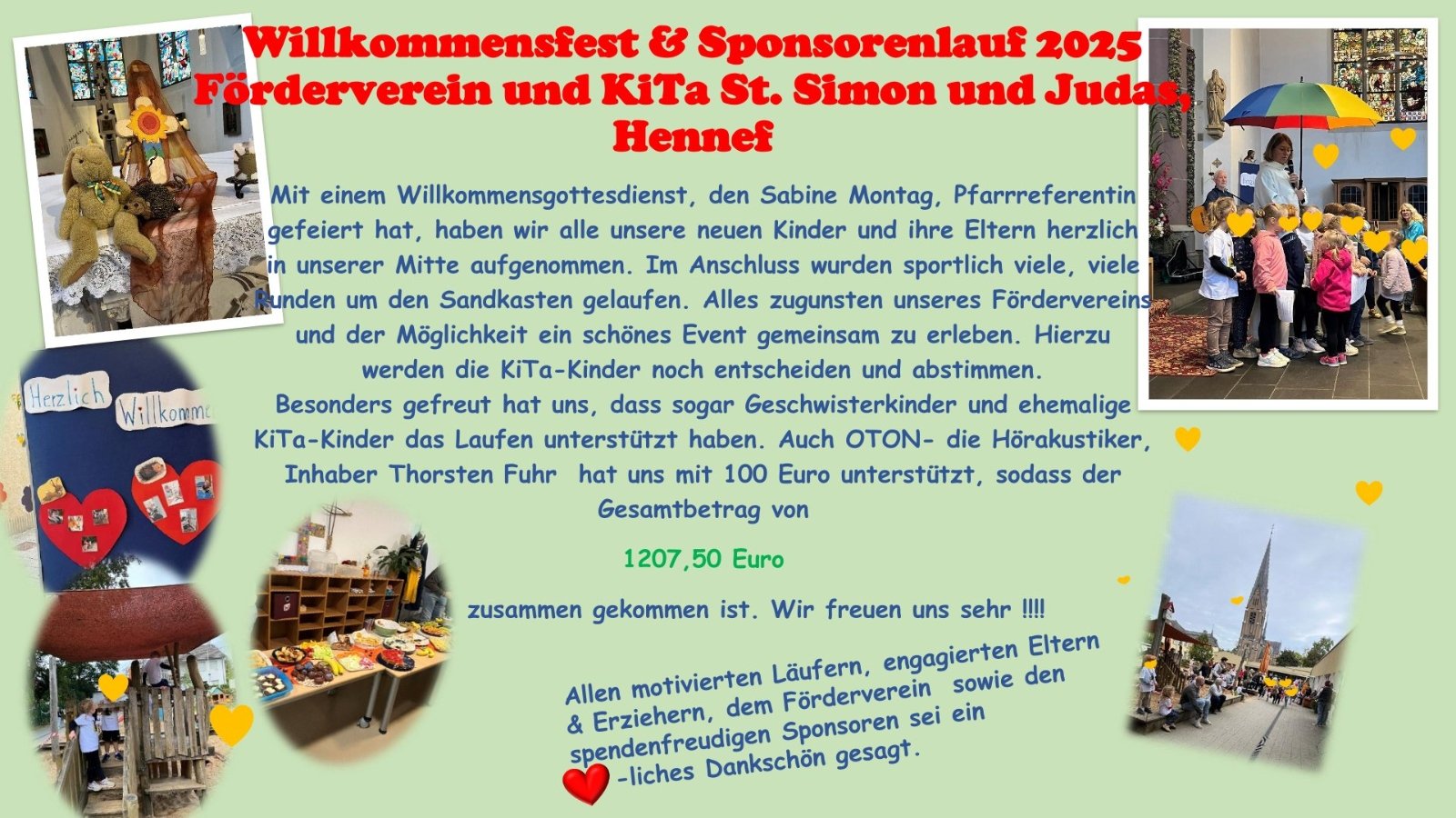 Willkommensfest & Sponsorenlauf 2025 - Rückblick