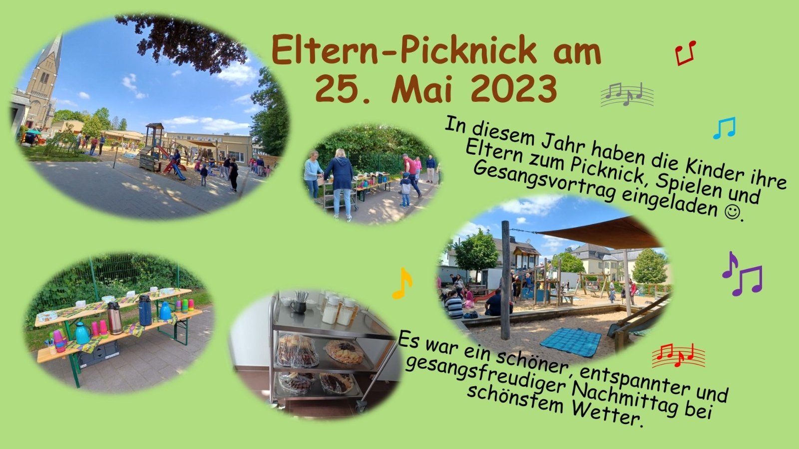 Rückblick Elternpicknick 2023 (c) privat